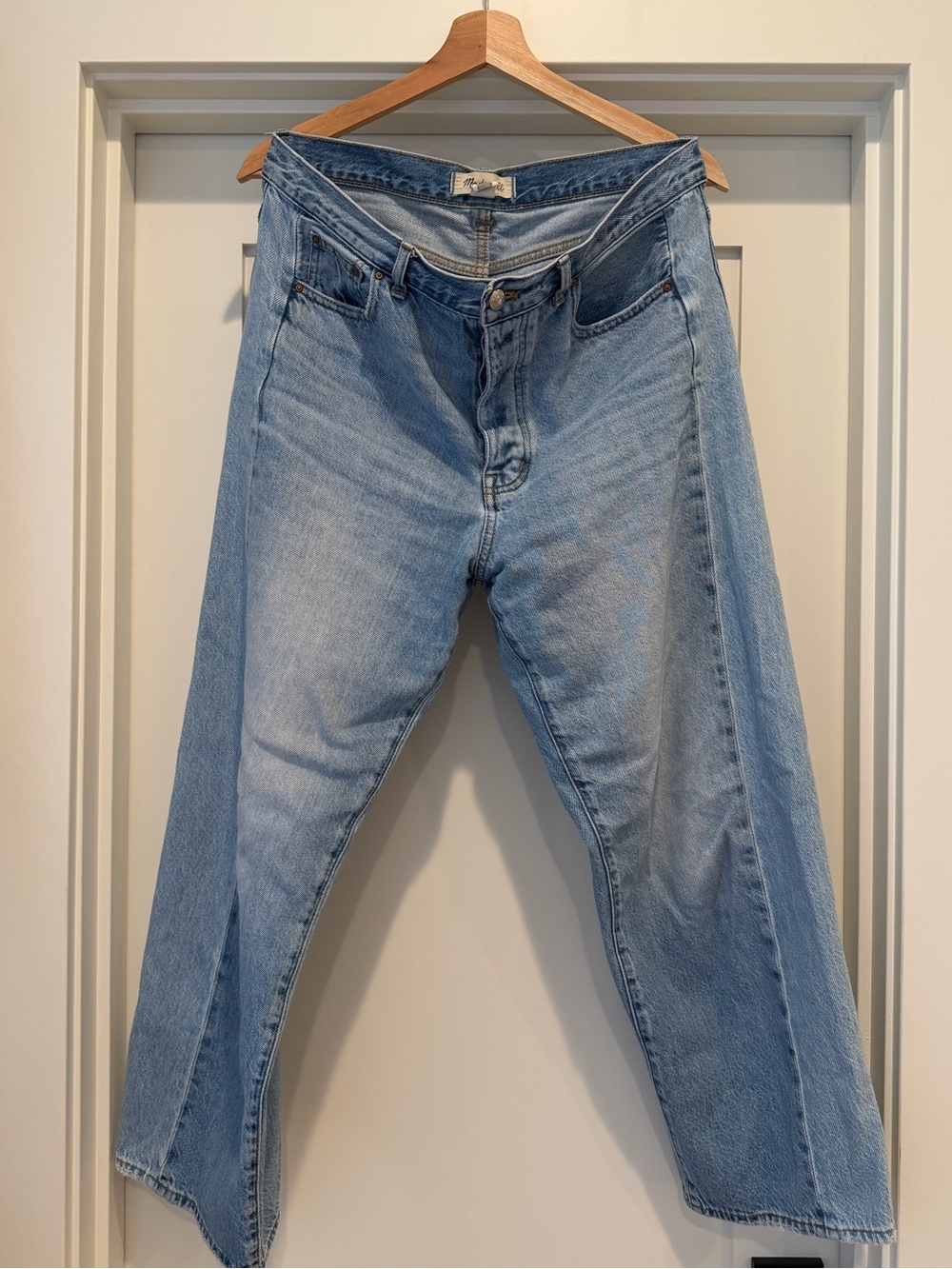 Madewell Light Blue Women's Wide-Leg Jeans